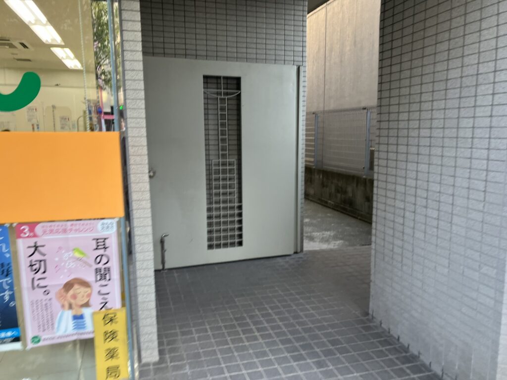 太平洋桑名ビルの自転車置き場